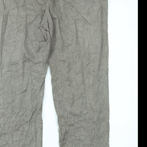Marks and Spencer Womens Brown   Trousers  Size 16 L27 in