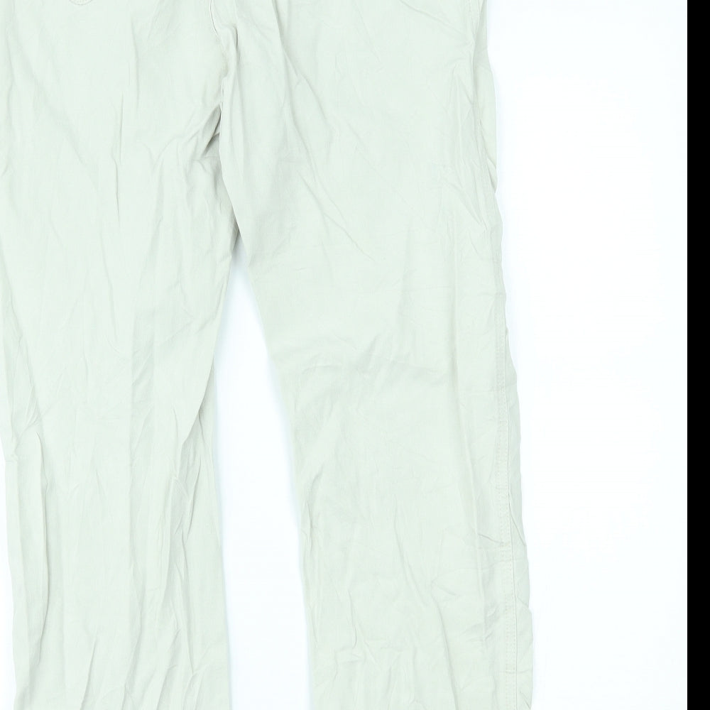 Rosner Womens Ivory   Trousers  Size 12 L30 in