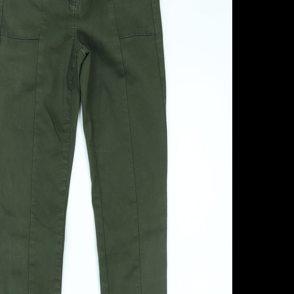 NEXT Womens Green  Denim Skinny Jeans Size 8 L29 in