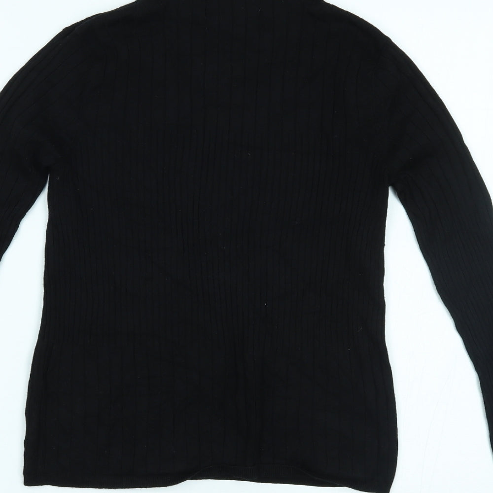 Marks and Spencer Womens Black   Basic Blouse Size 10