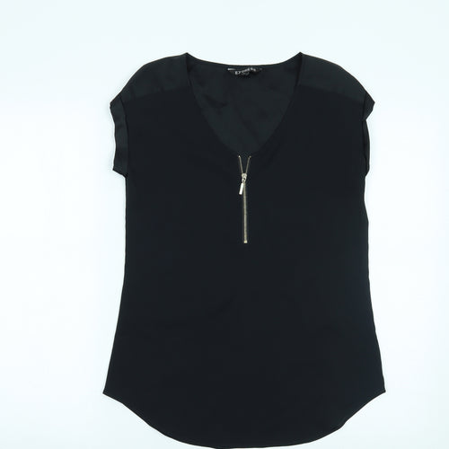 Express Womens Black   Basic T-Shirt Size XS