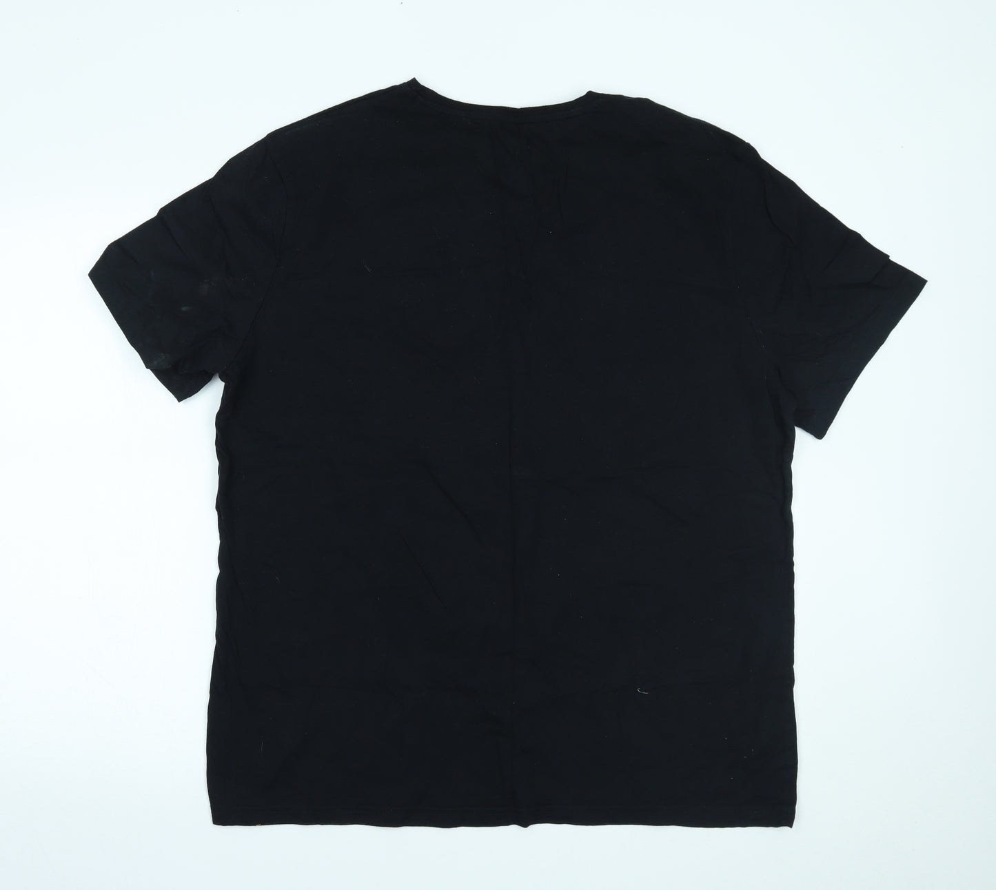 George Mens Black    T-Shirt Size 2XL