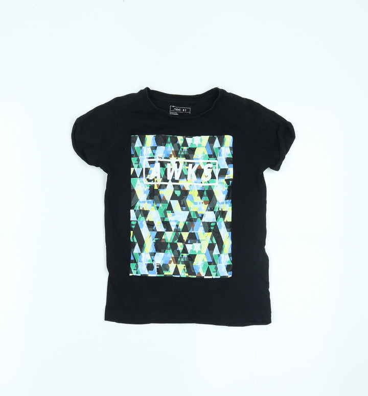 NEXT Boys Black   Basic T-Shirt Size 5 Years
