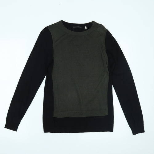 Tahari Womens Black   Basic Blouse Size S