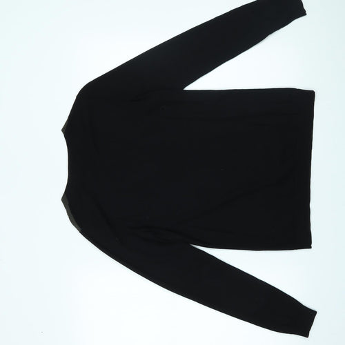 Tahari Womens Black   Basic Blouse Size S
