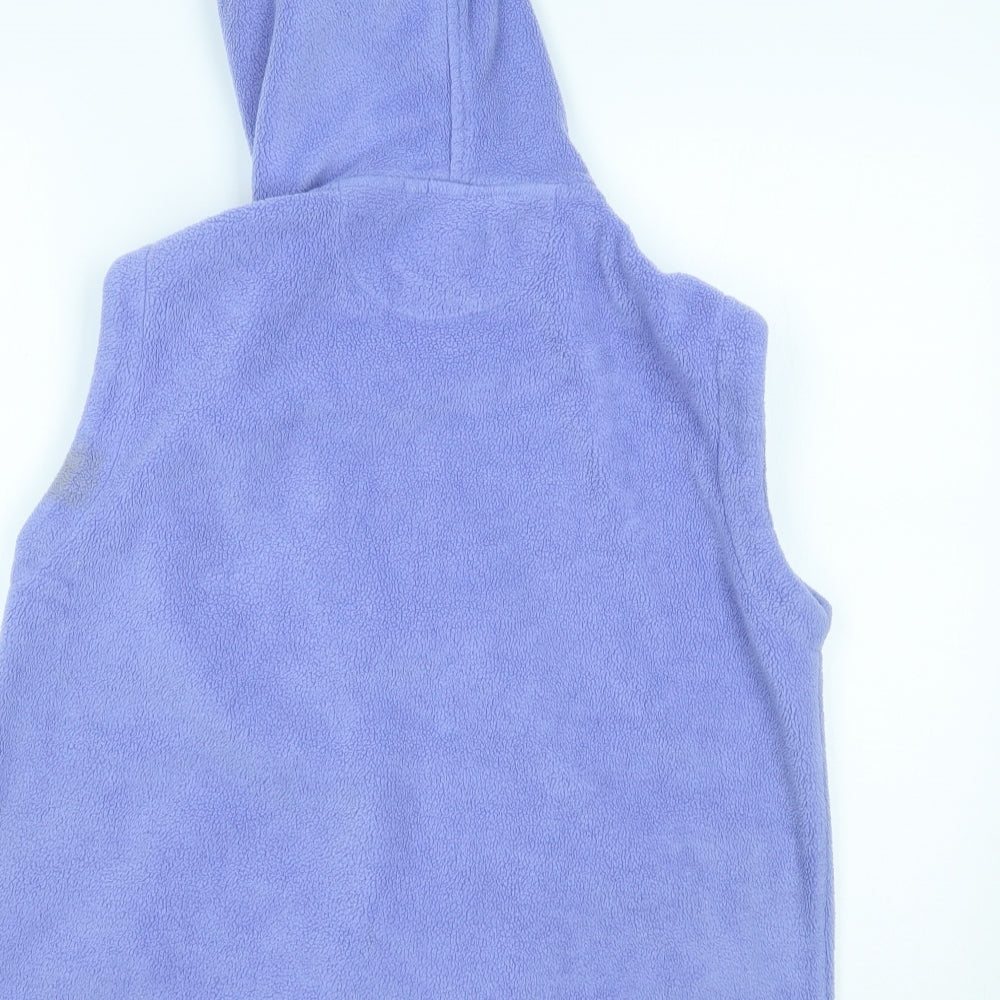 Oxford Blue Womens Purple   Gilet Coat Size M