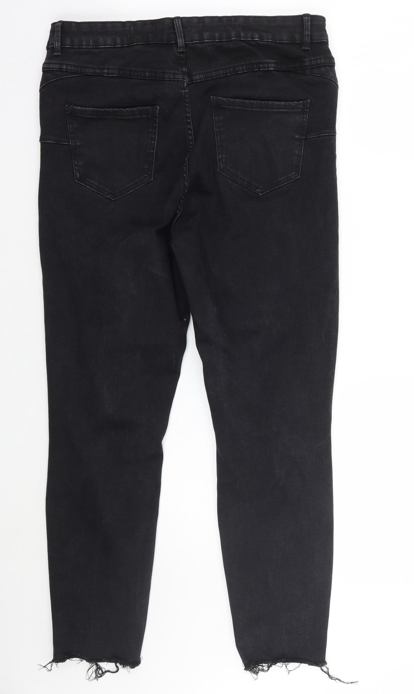 Newlook Womens Black   Skinny Jeans Size 14 L26 in