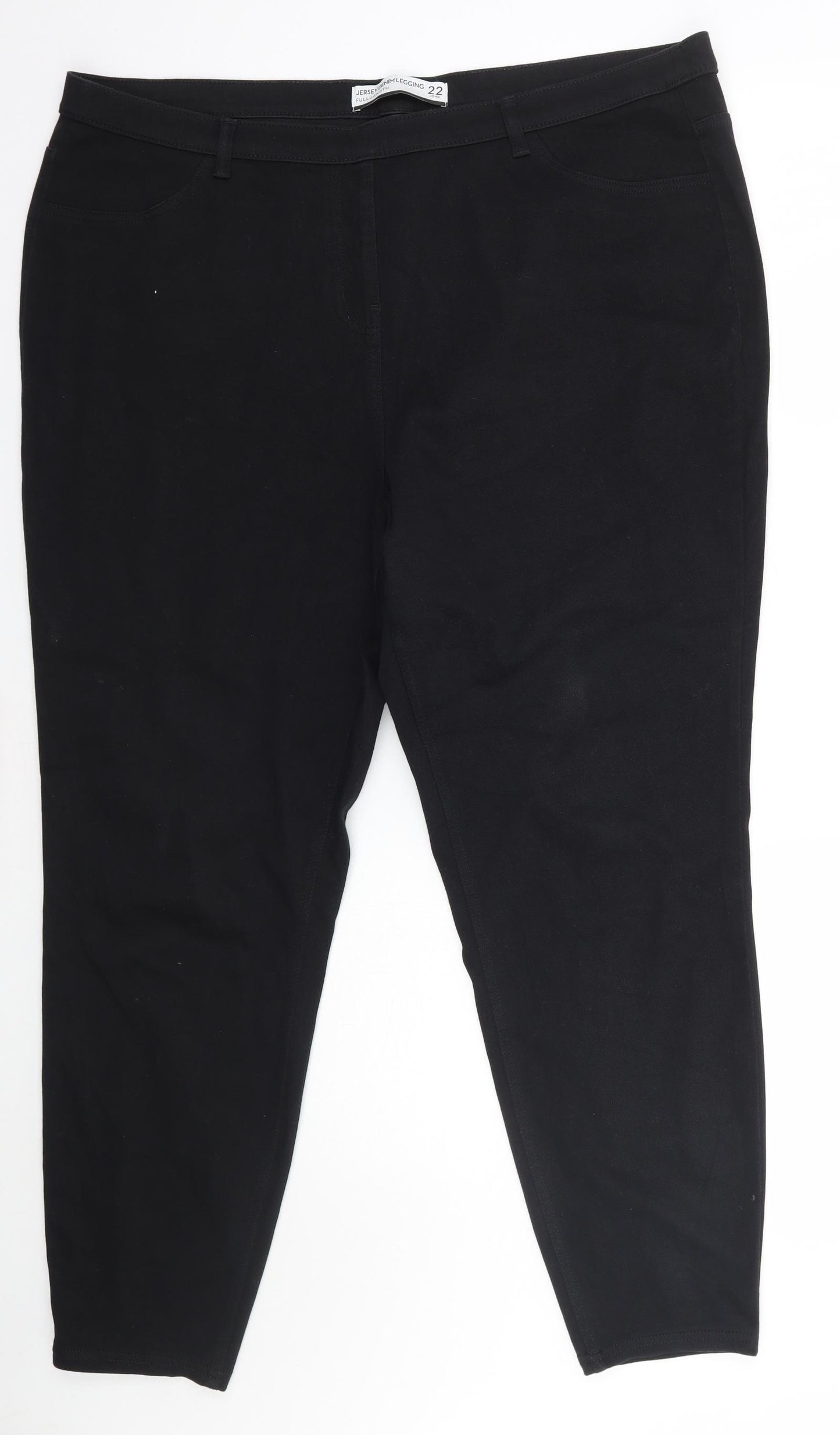 NEXT Womens Black   Jegging Jeans Size 22 L28.5 in