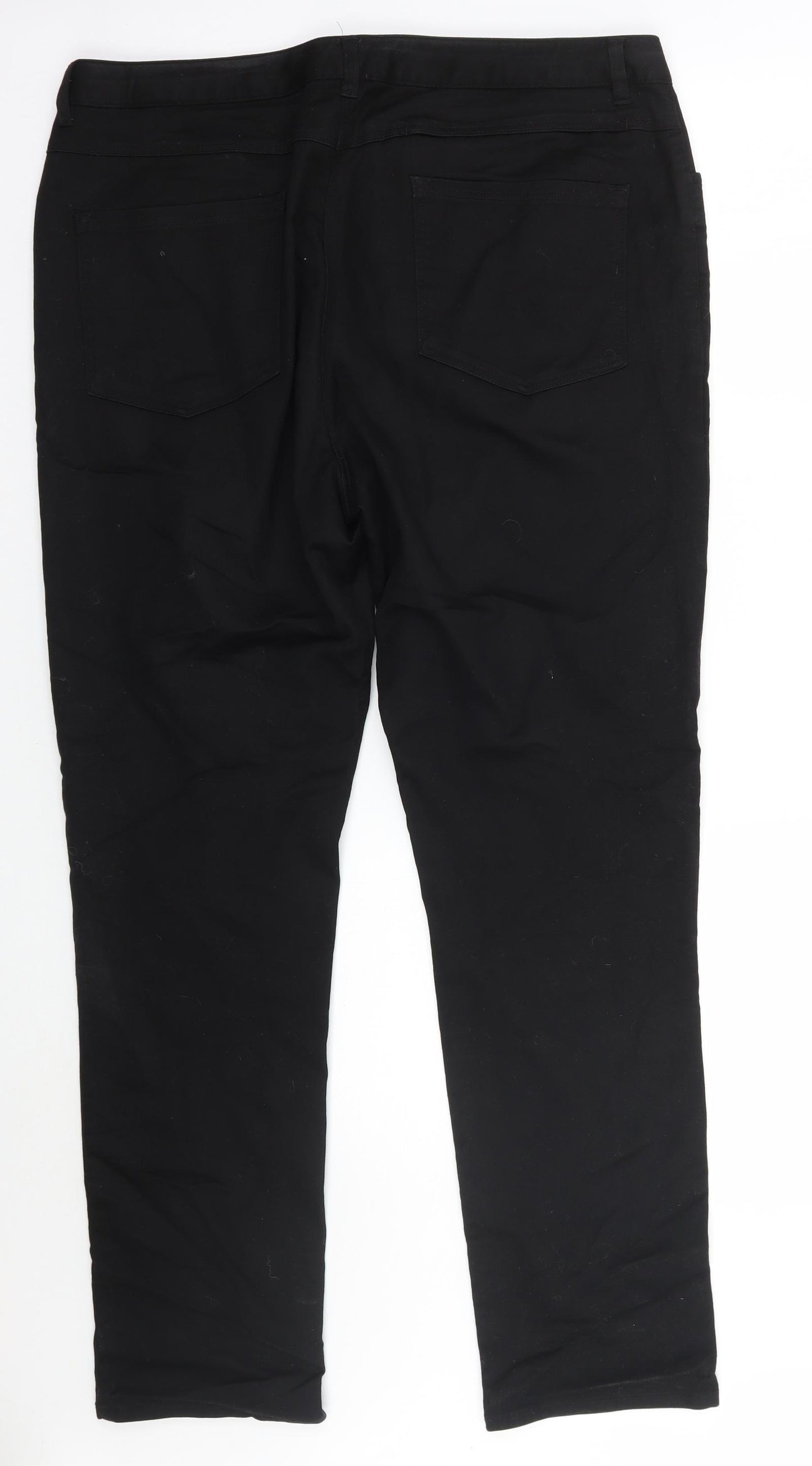 Roman Womens Black   Straight Jeans Size 16 L31 in