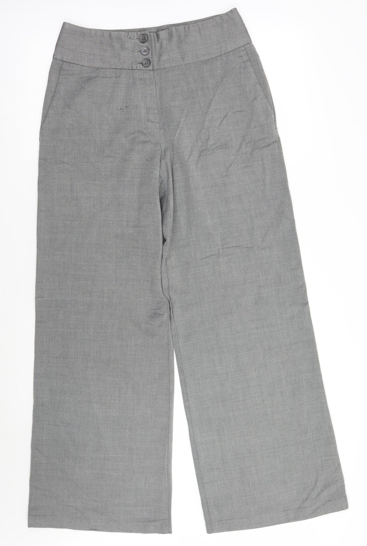Marks and Spencer Womens Grey   Trousers  Size 10 L31 in
