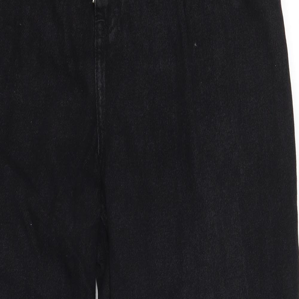 Denim co Womens Black   Straight Jeans Size 16 L30 in