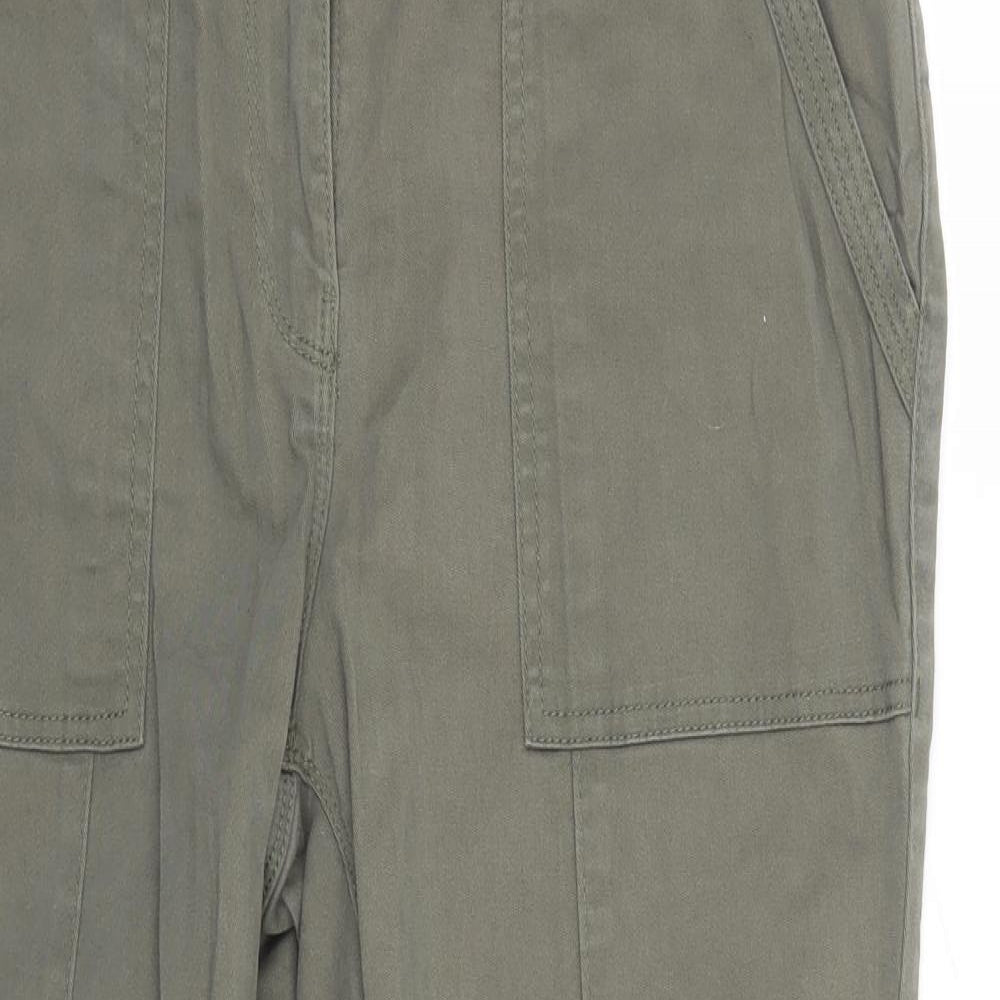 M&Co Womens Green   Straight Jeans Size 12 L26 in