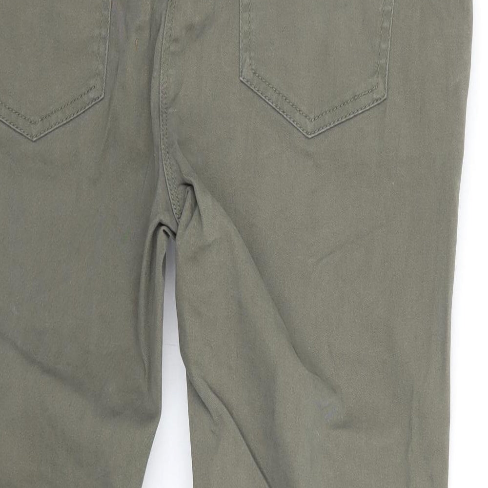 M&Co Womens Green   Straight Jeans Size 12 L26 in