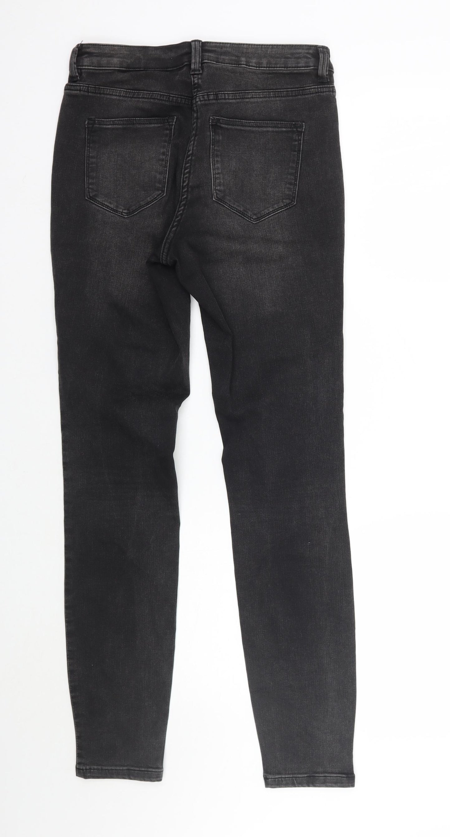 NEXT Womens Black   Skinny Jeans Size 8 L31 in