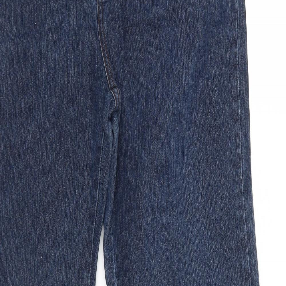 Easy Womens Blue   Bootcut Jeans Size 12 L31 in