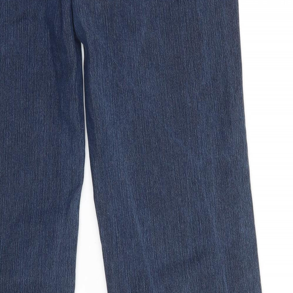 Easy Womens Blue   Bootcut Jeans Size 12 L31 in