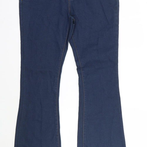 South Womens Blue   Flared Jeans Size 16 L32 in