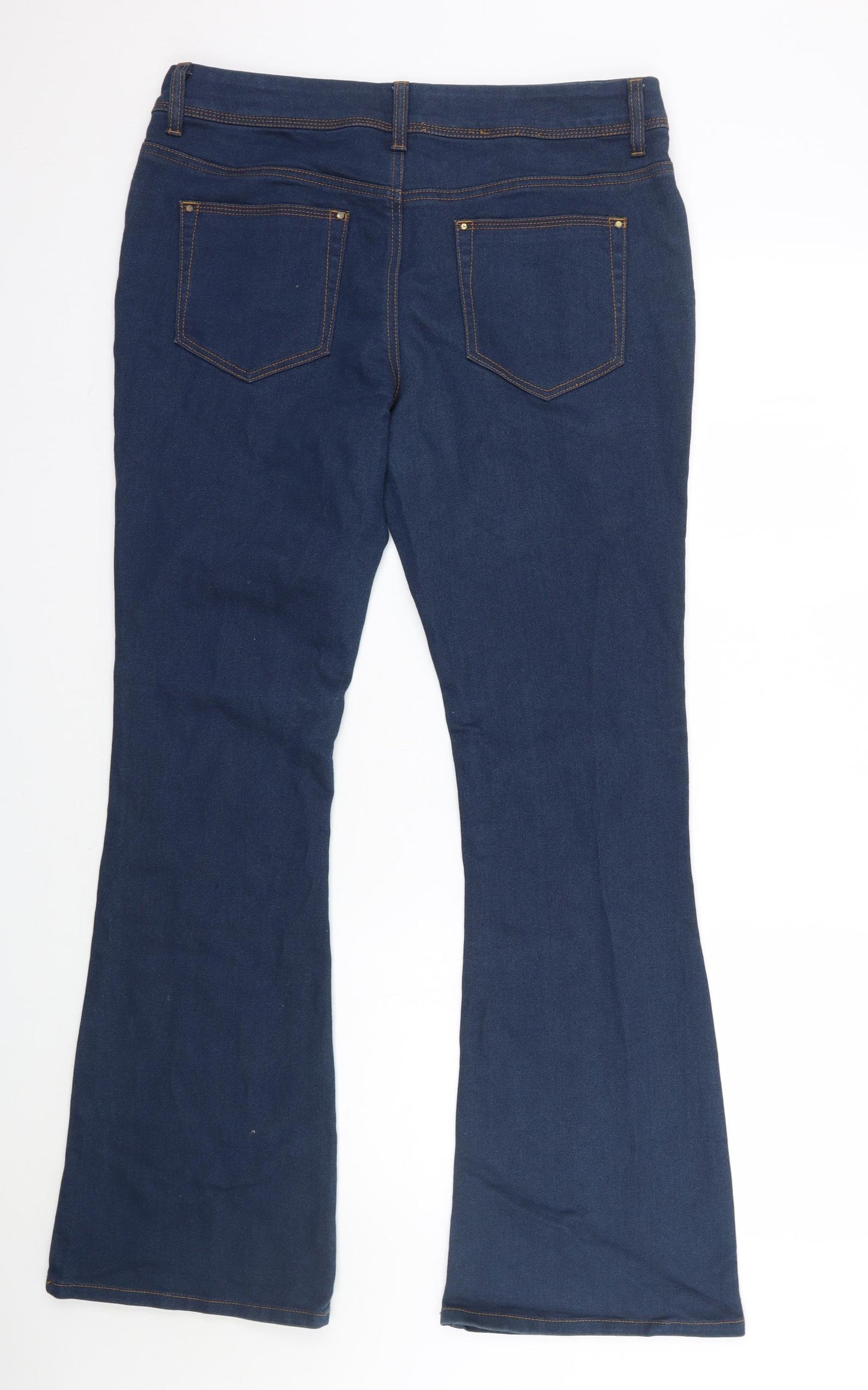 South Womens Blue   Flared Jeans Size 16 L32 in