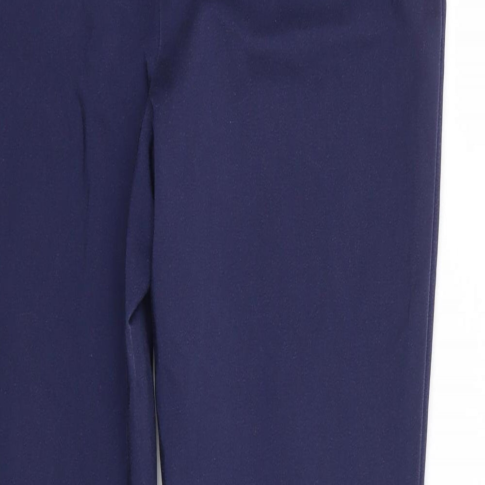Papaya Womens Blue   Trousers  Size 14 L28 in