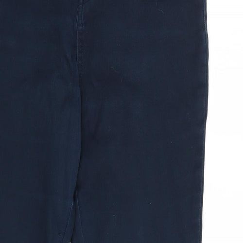 Wallis Womens Blue   Skinny Jeans Size 12 L30 in