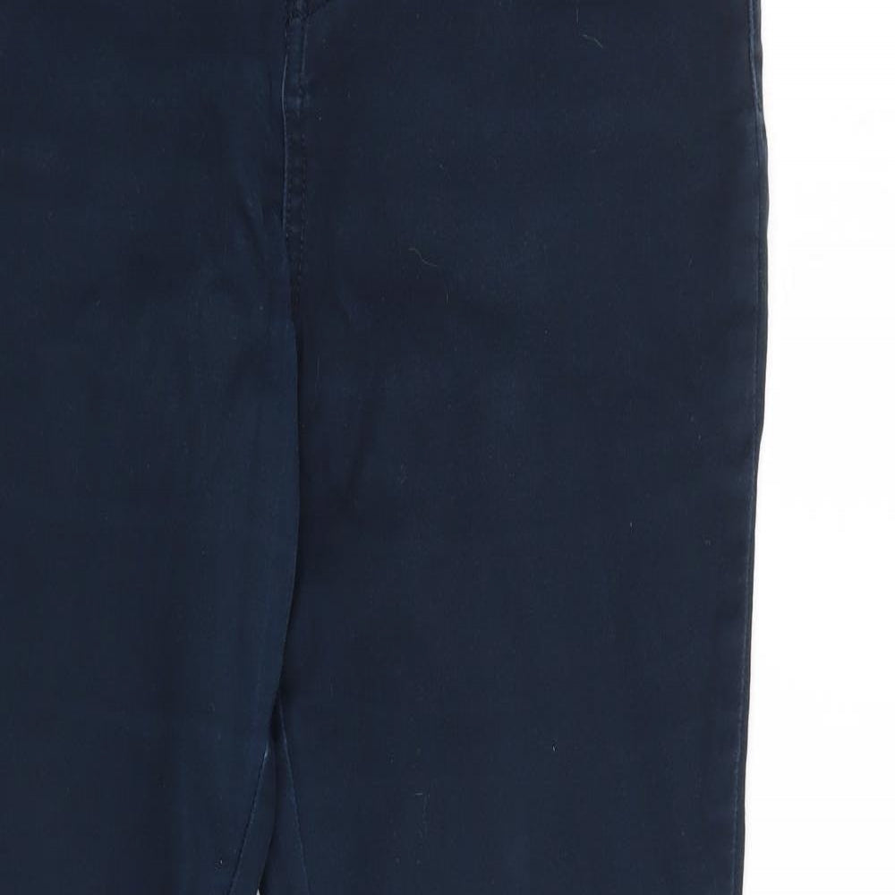 Wallis Womens Blue   Skinny Jeans Size 12 L30 in