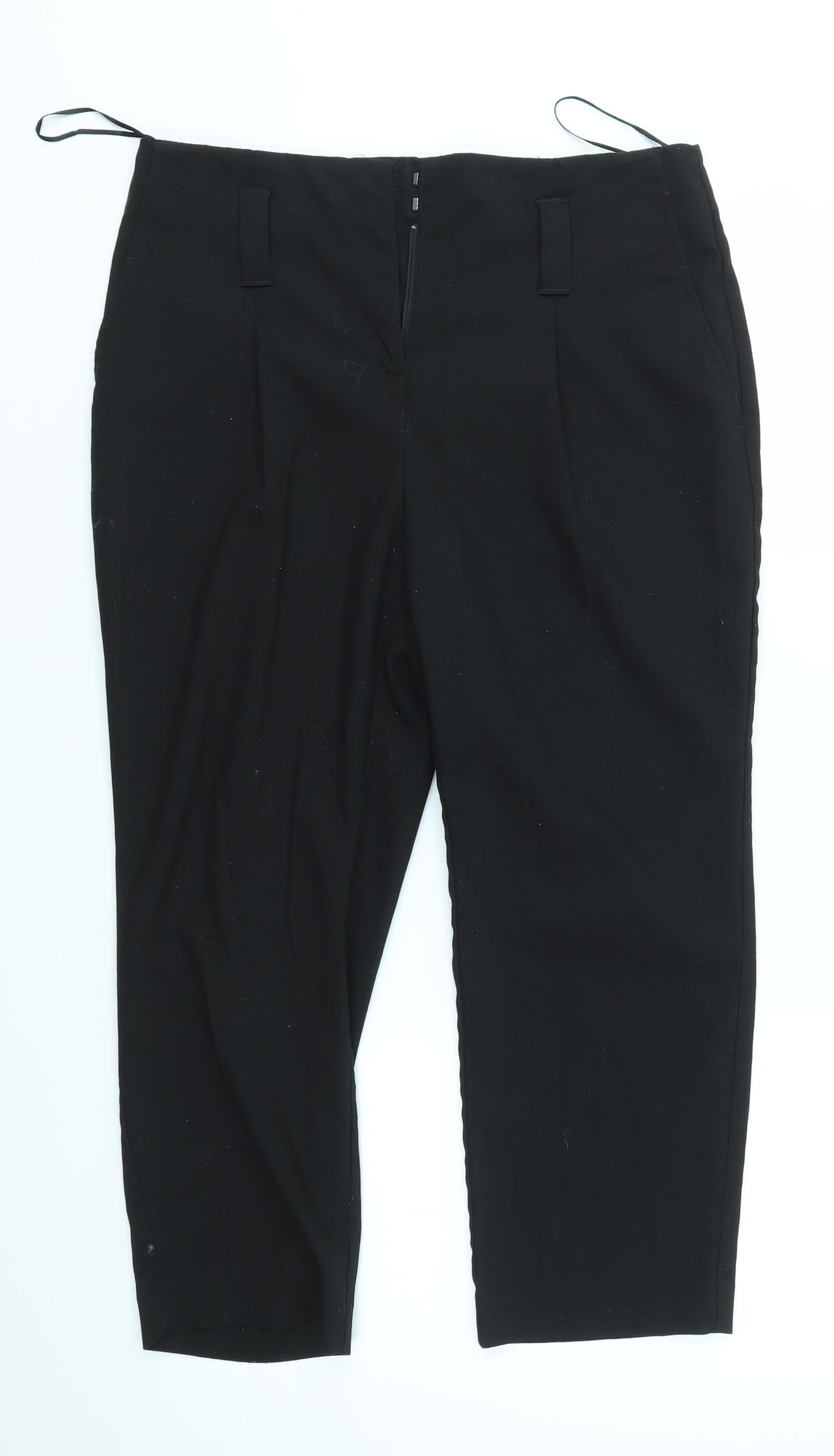 NEXT Womens Black   Dress Pants Trousers Size 12 L20 in