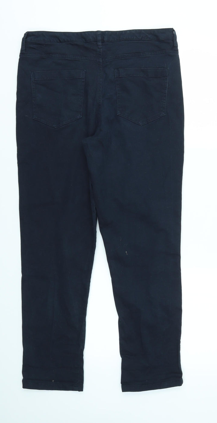 Dorothy Perkins Womens Black   Dress Pants Trousers Size 14 L30 in