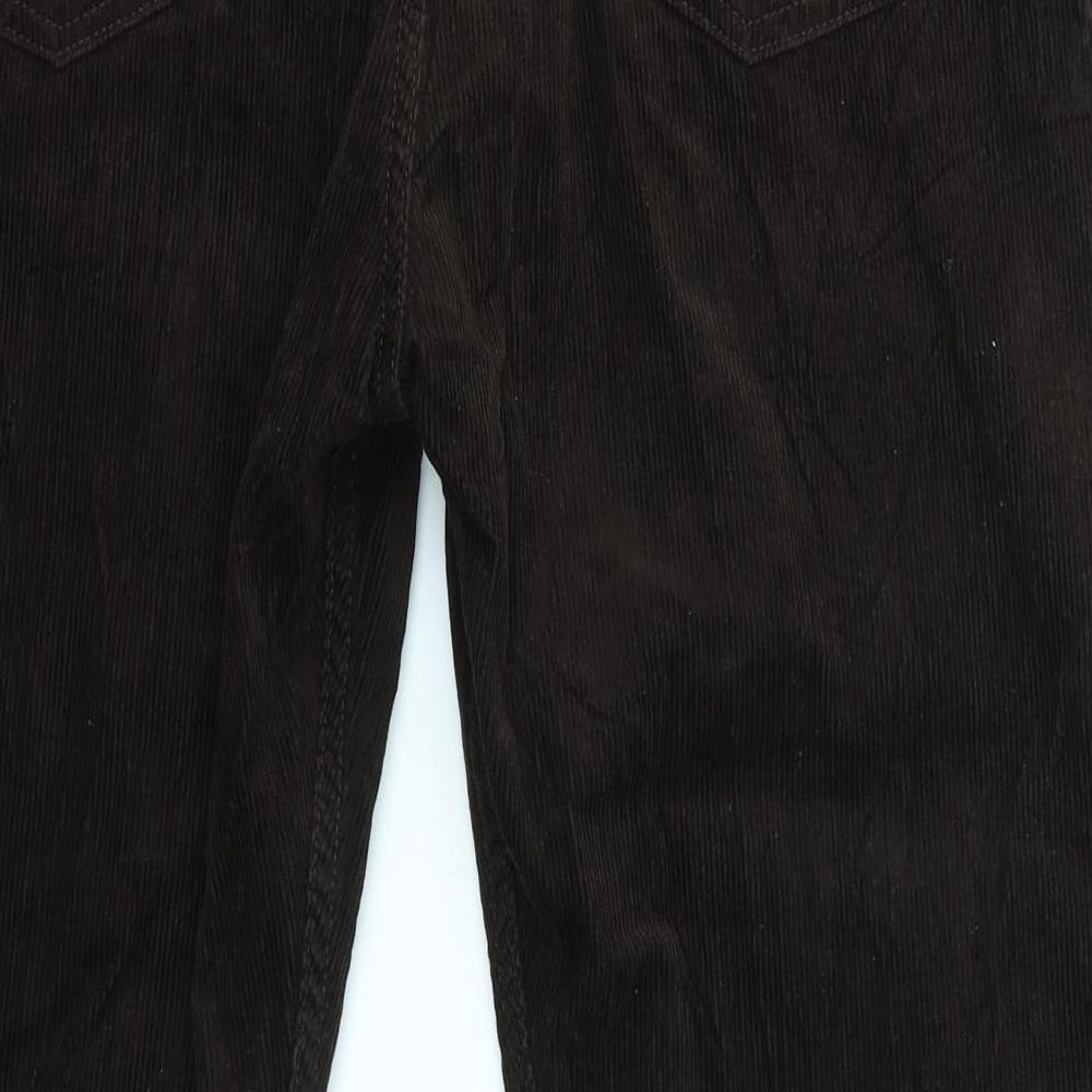 M&S Mens Brown   Trousers  Size 42 in L29 in - Cord Fabric