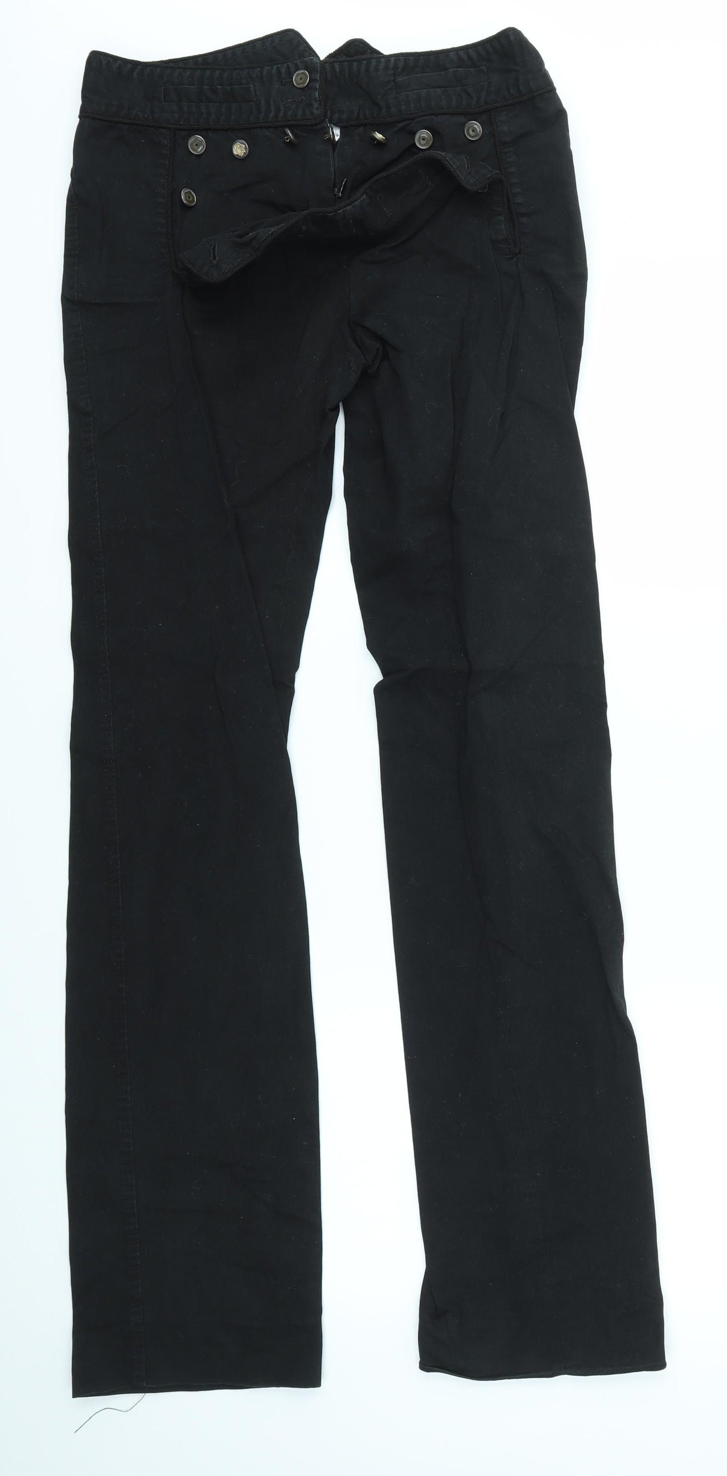 Dolce&Gabbana Womens Black   Bootcut Jeans Size 14 L33 in