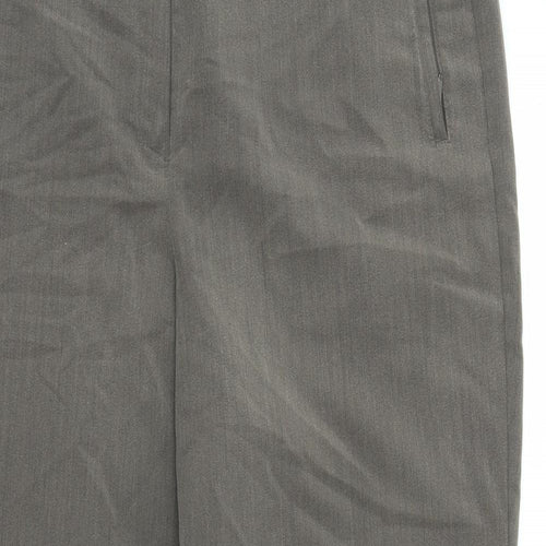 M&S Womens Brown   Dress Pants Trousers Size 18 L28 in