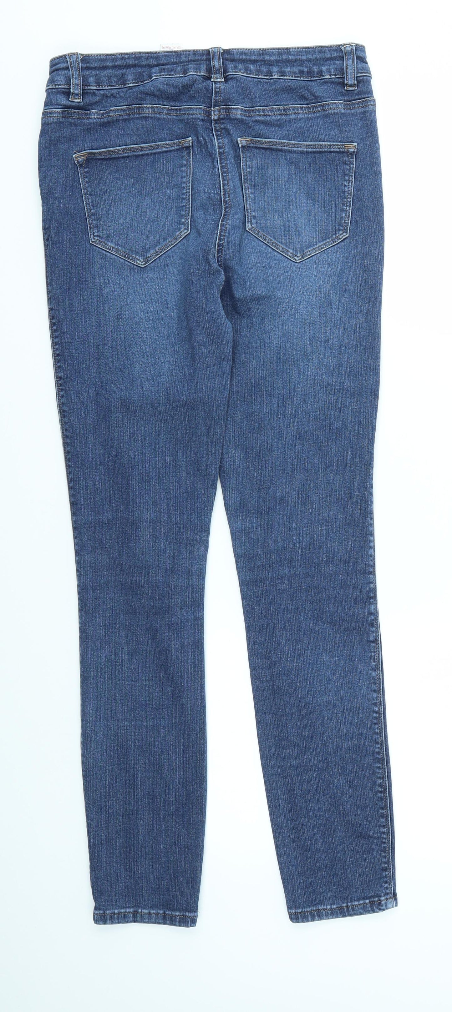 NEXT Womens Blue   Skinny Jeans Size 10 L28 in - THE LEGGING