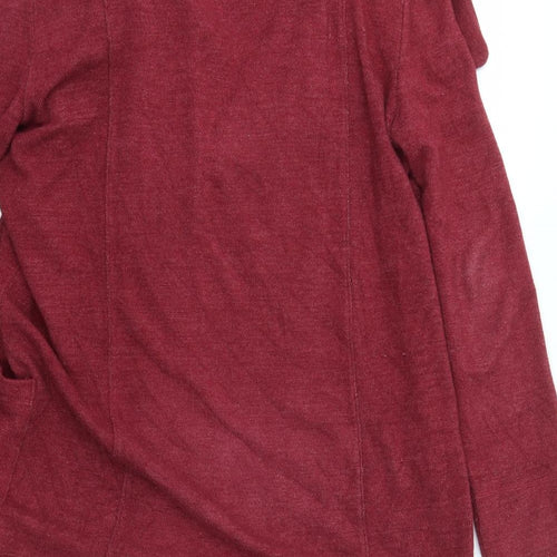 Caslon Womens Purple   Cardigan Jumper Size S