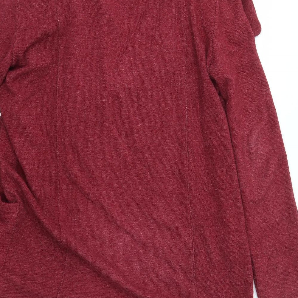 Caslon Womens Purple   Cardigan Jumper Size S