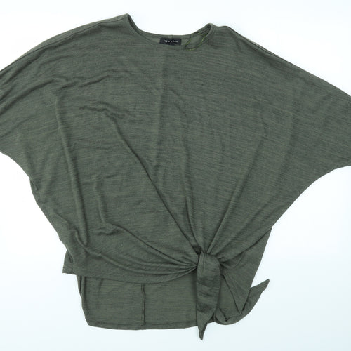 NEW OOK Womens Green   Pullover Jumper Size L