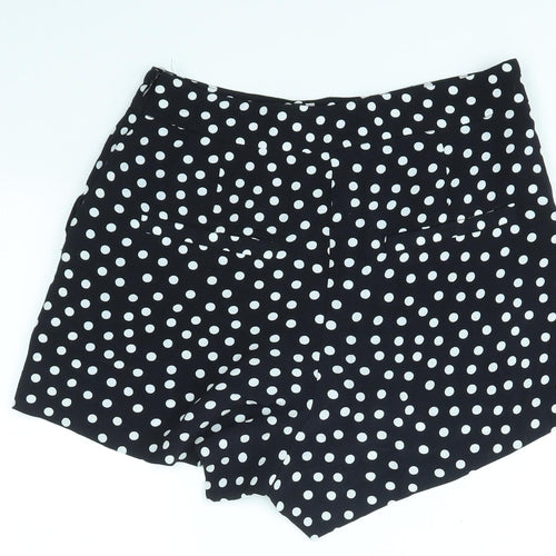 Mango Womens Multicoloured Polka Dot  Boyfriend Shorts Size S