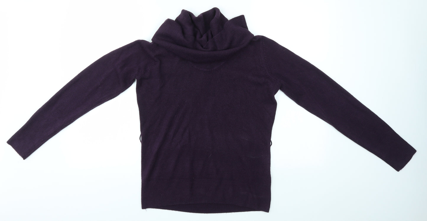 ZINGARA Womens Purple   Pullover Jumper Size 12