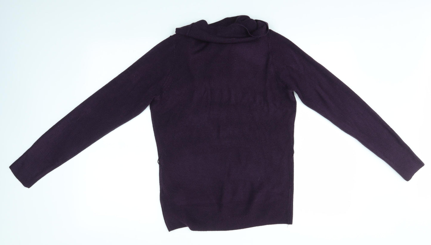 ZINGARA Womens Purple   Pullover Jumper Size 12