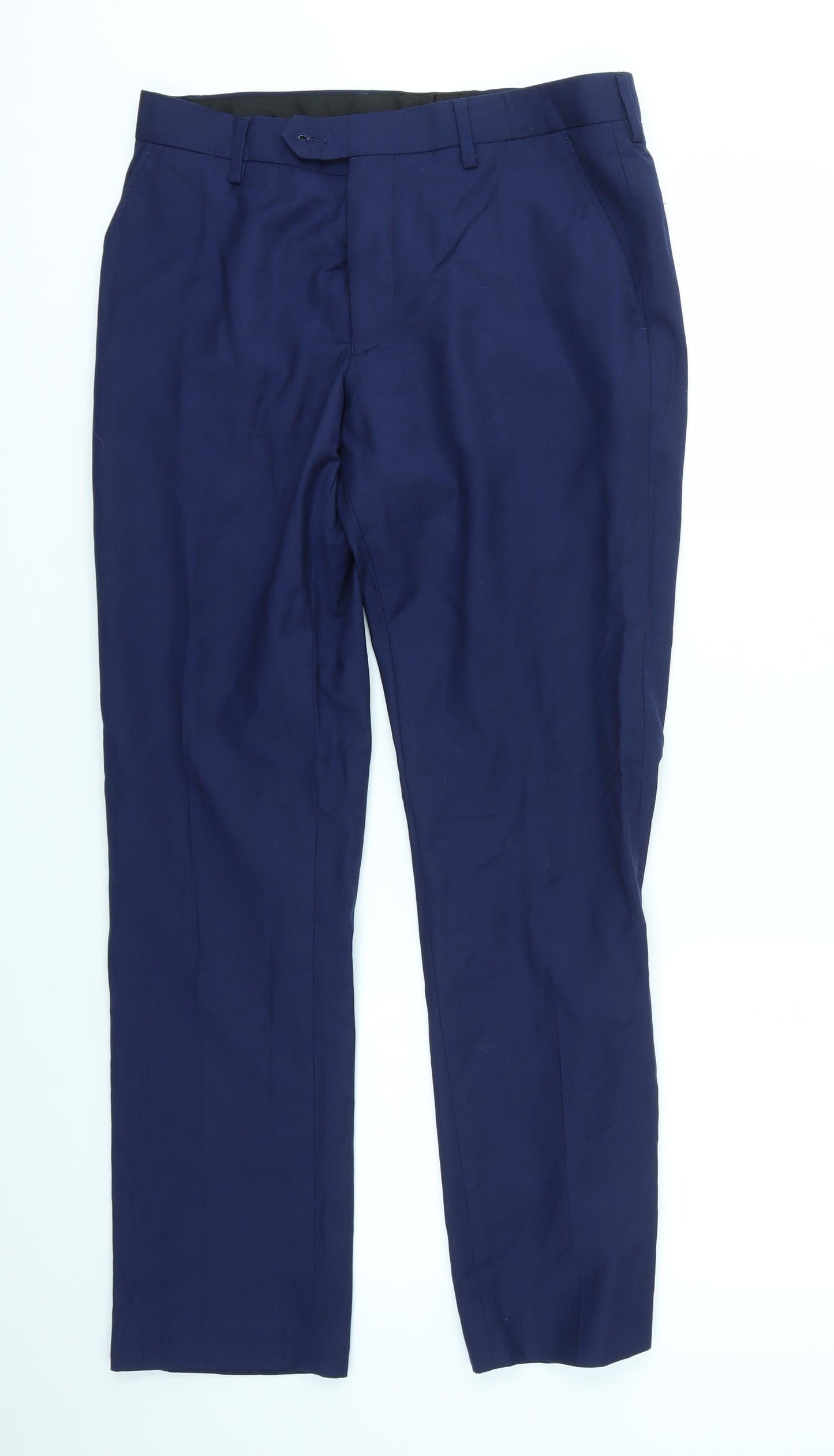 NEXT Mens Blue   Dress Pants Trousers Size 30 in L28 in