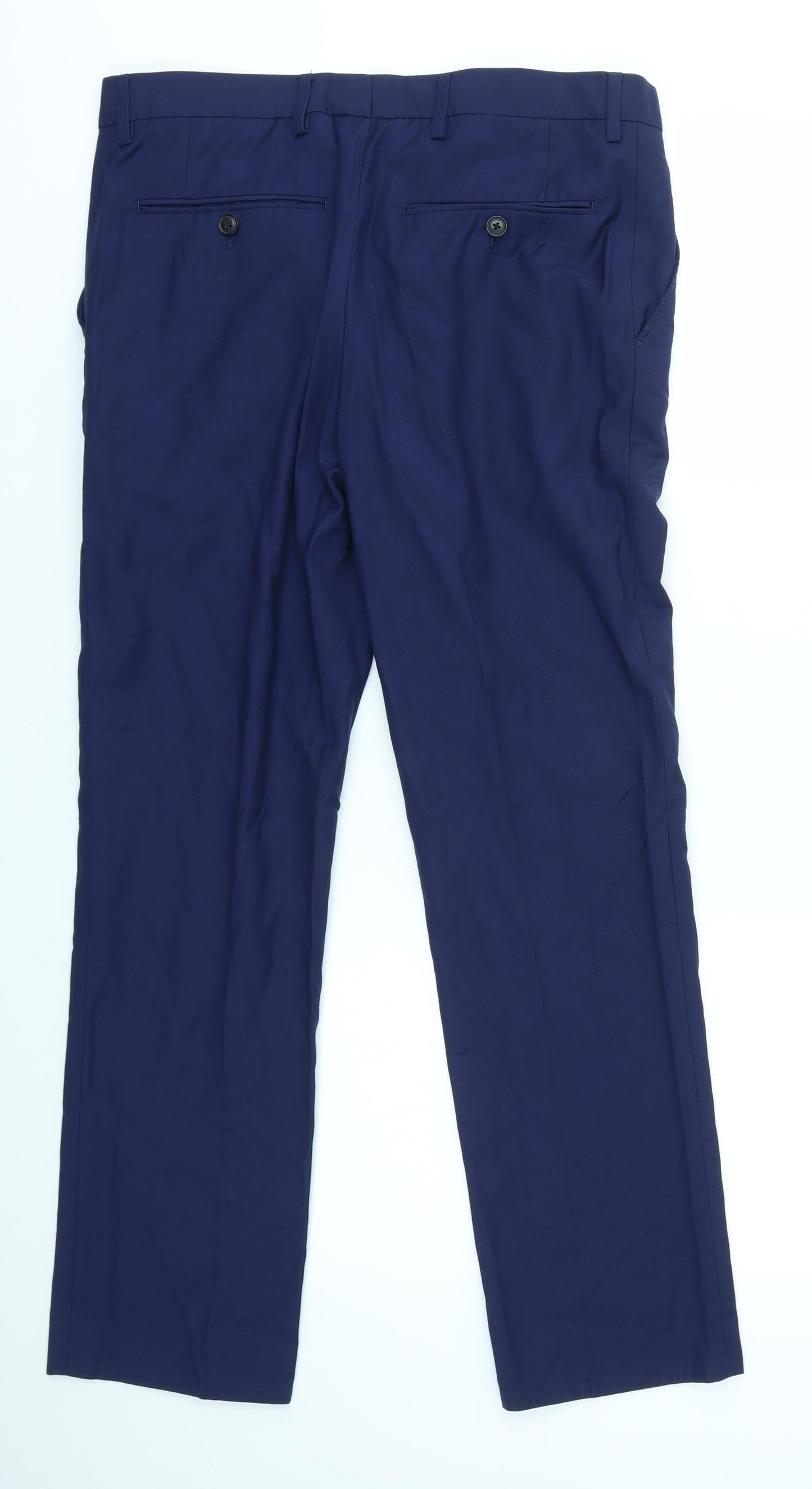 NEXT Mens Blue   Dress Pants Trousers Size 30 in L28 in