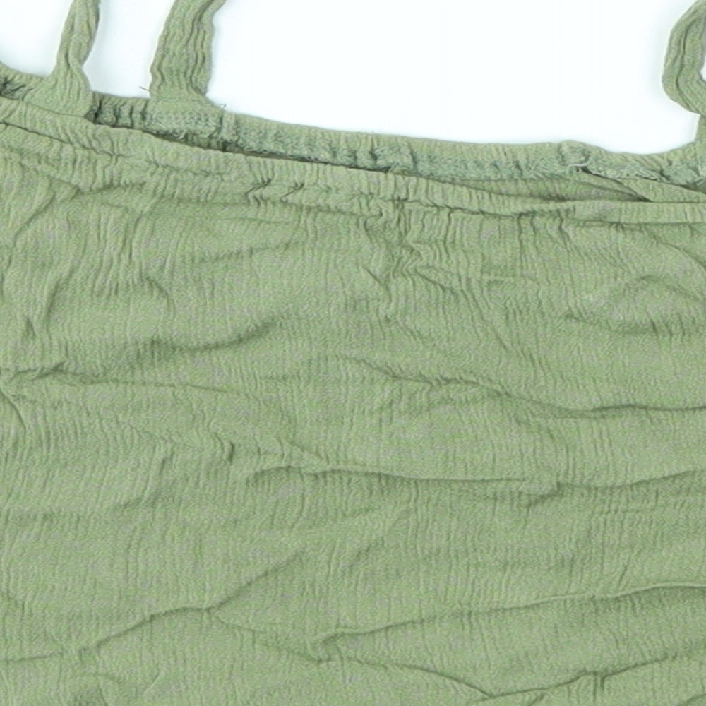 Primark Girls Green   Basic Blouse Size 7-8 Years