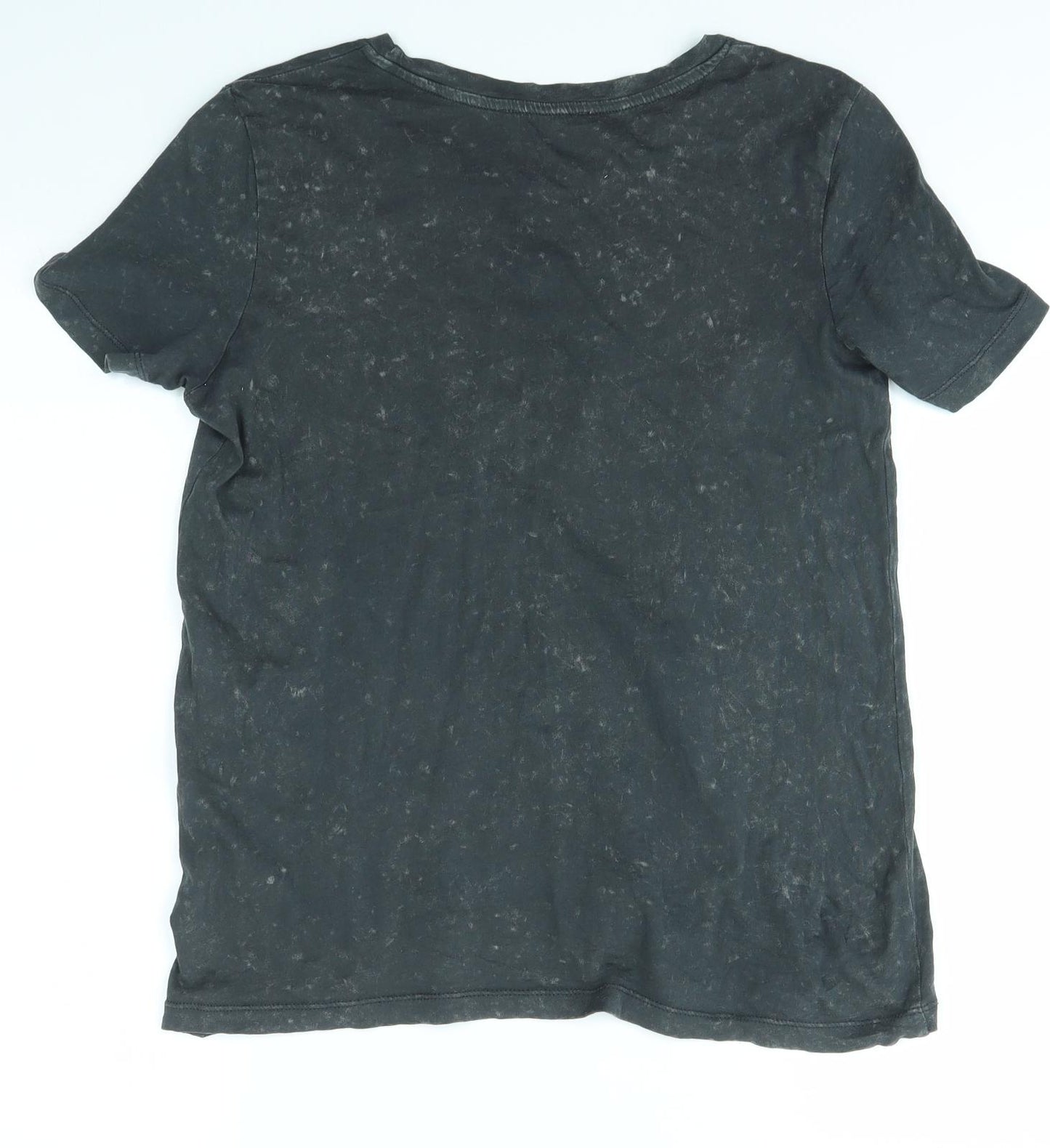 Zara Womens Grey   Basic T-Shirt Size S  - LOVE