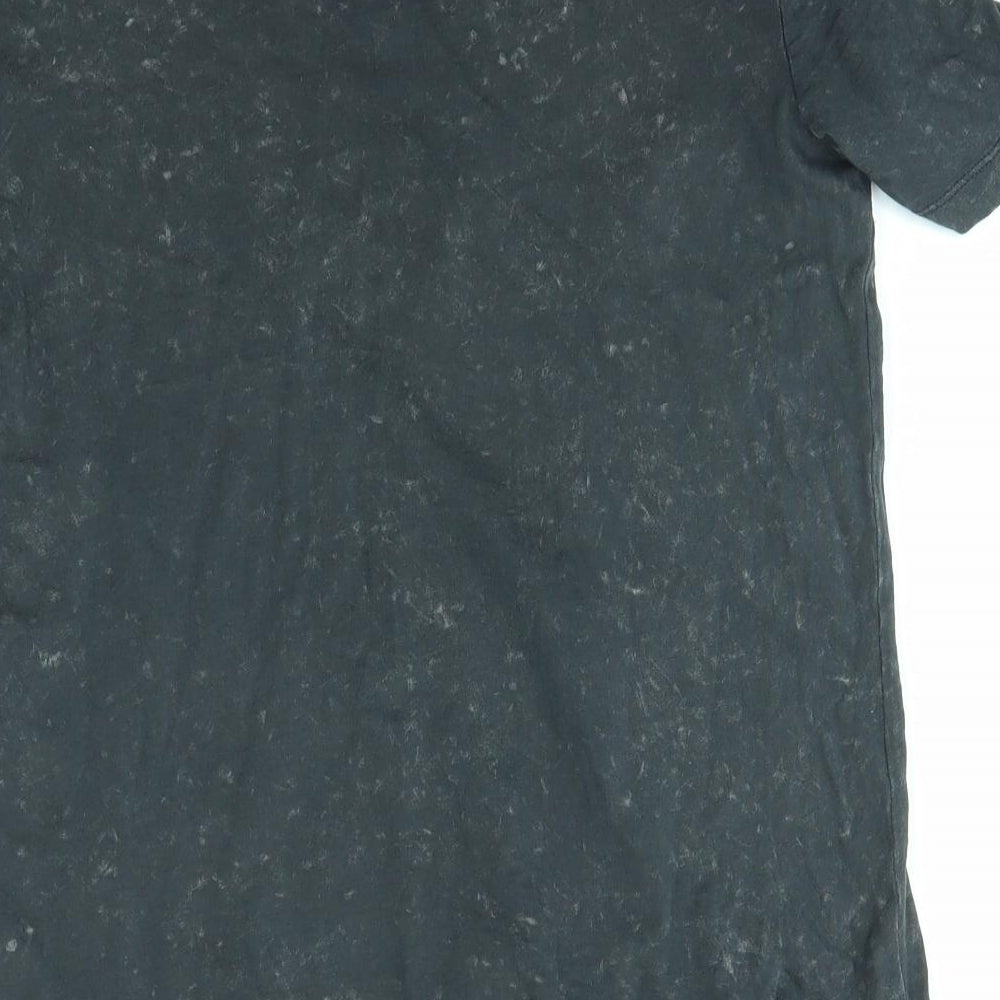 Zara Womens Grey   Basic T-Shirt Size S  - LOVE