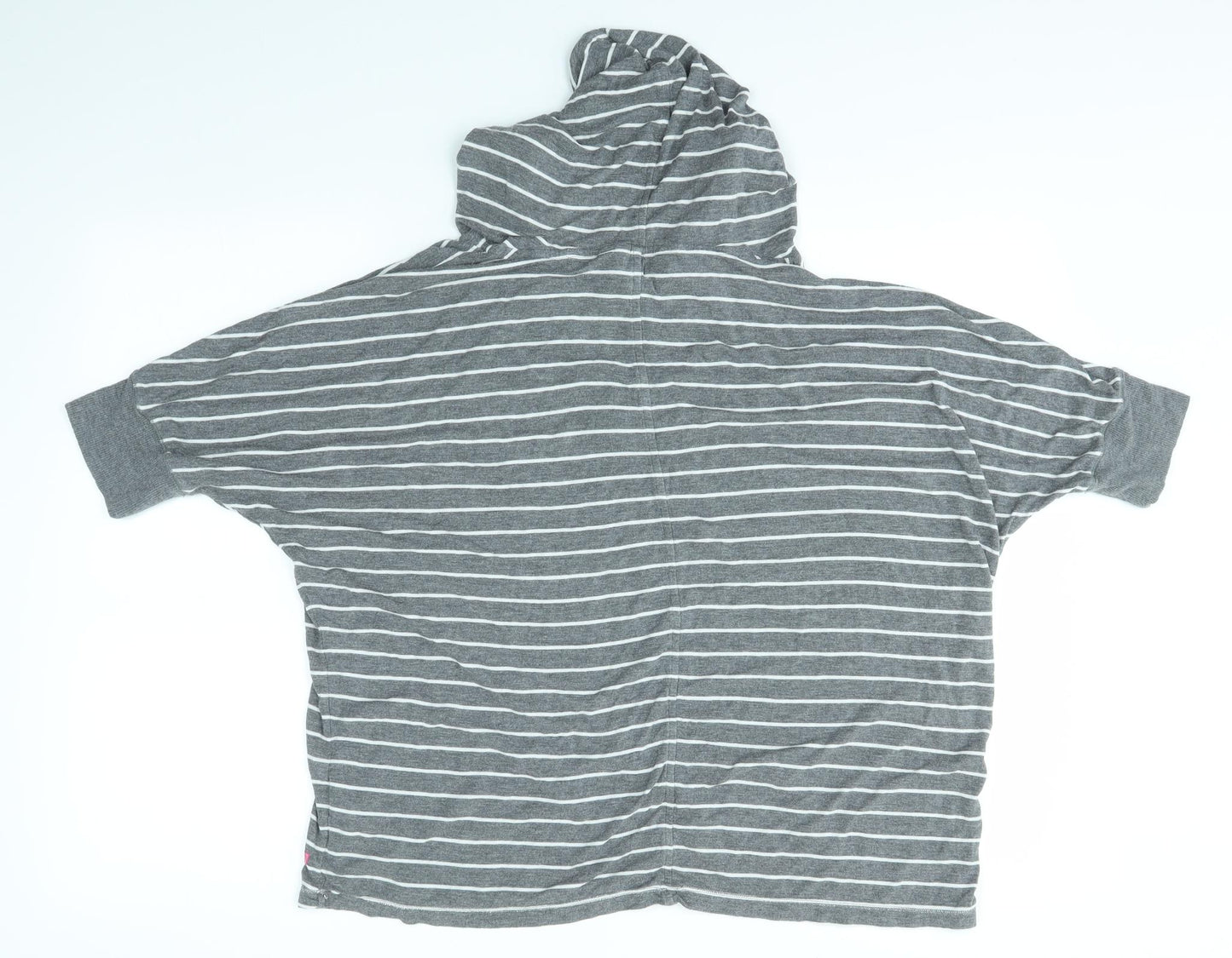 Jasper Conran Womens Grey Striped  Pullover Jumper Size 12