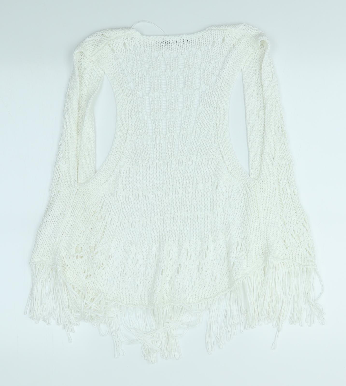 Primark Womens Ivory   Cardigan Jumper Size 14