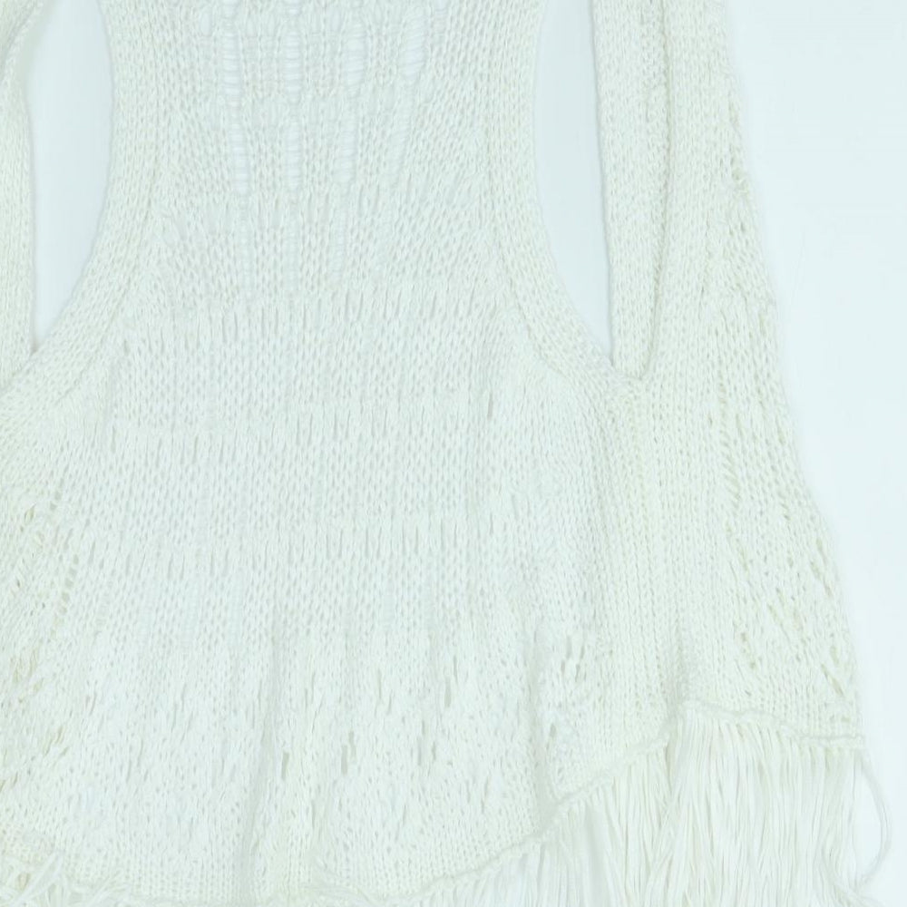 Primark Womens Ivory   Cardigan Jumper Size 14