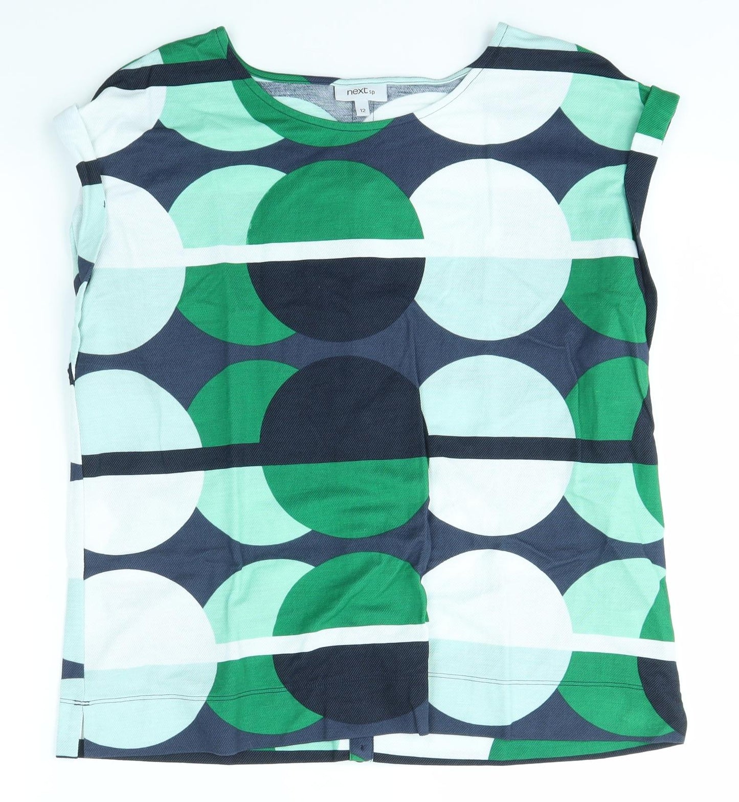 NEXT Womens Multicoloured   Basic Blouse Size 12