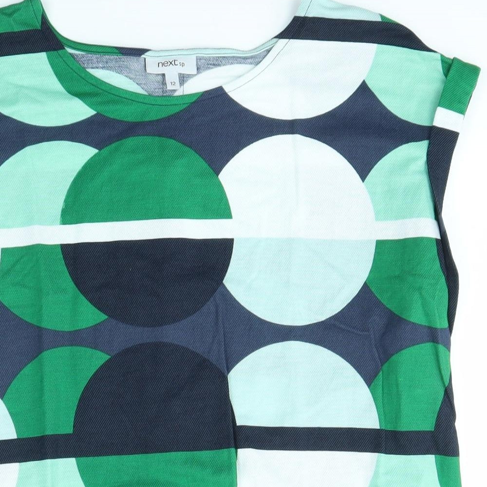 NEXT Womens Multicoloured   Basic Blouse Size 12