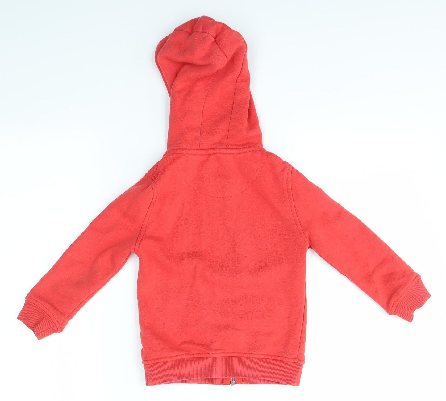 Primark Boys Red   Full Zip Hoodie Size 3-4 Years