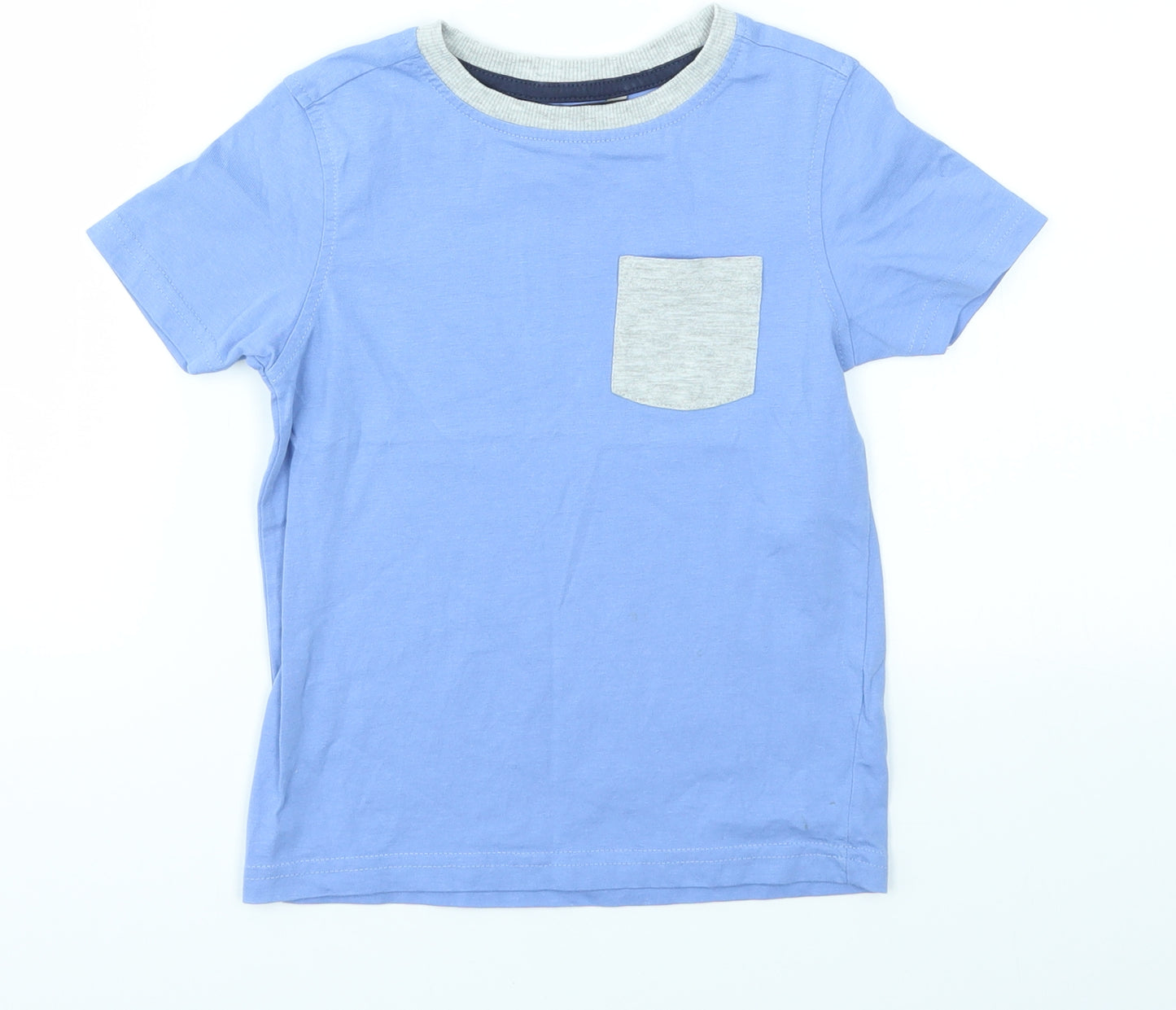 George Boys Blue   Basic T-Shirt Size 3-4 Years