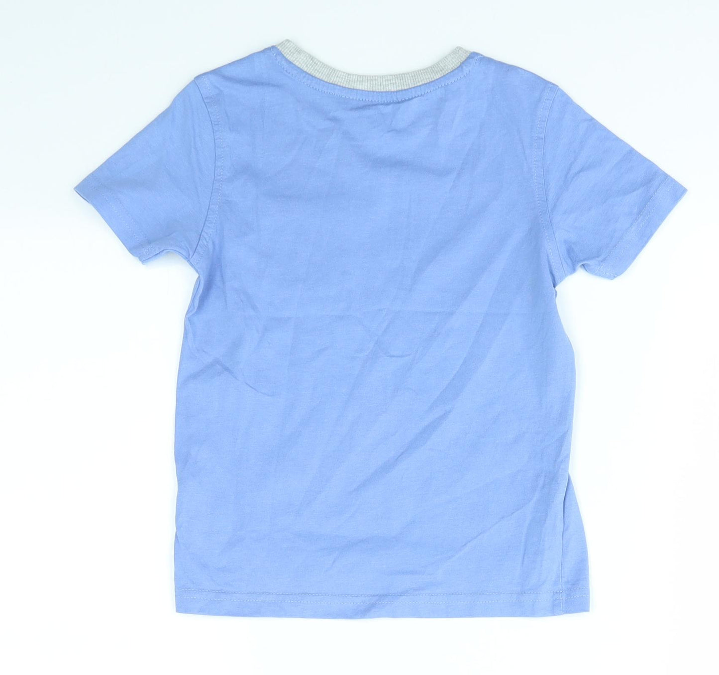 George Boys Blue   Basic T-Shirt Size 3-4 Years